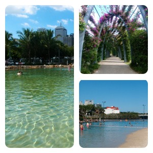 South Beach park and pools