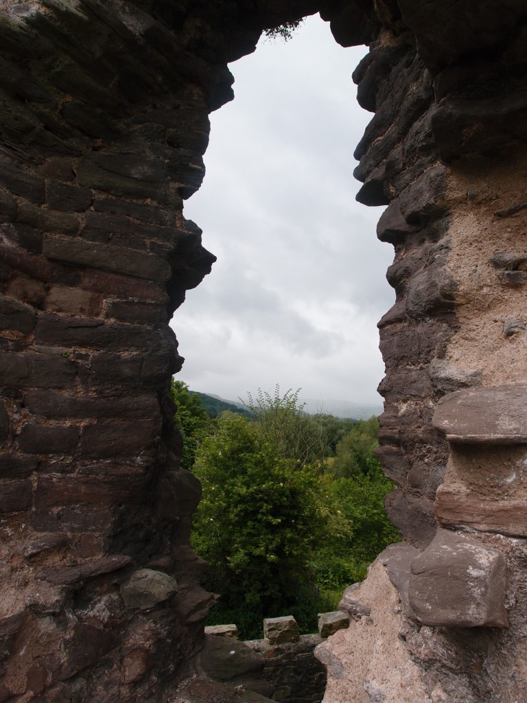 Abergavenny Castle ruins