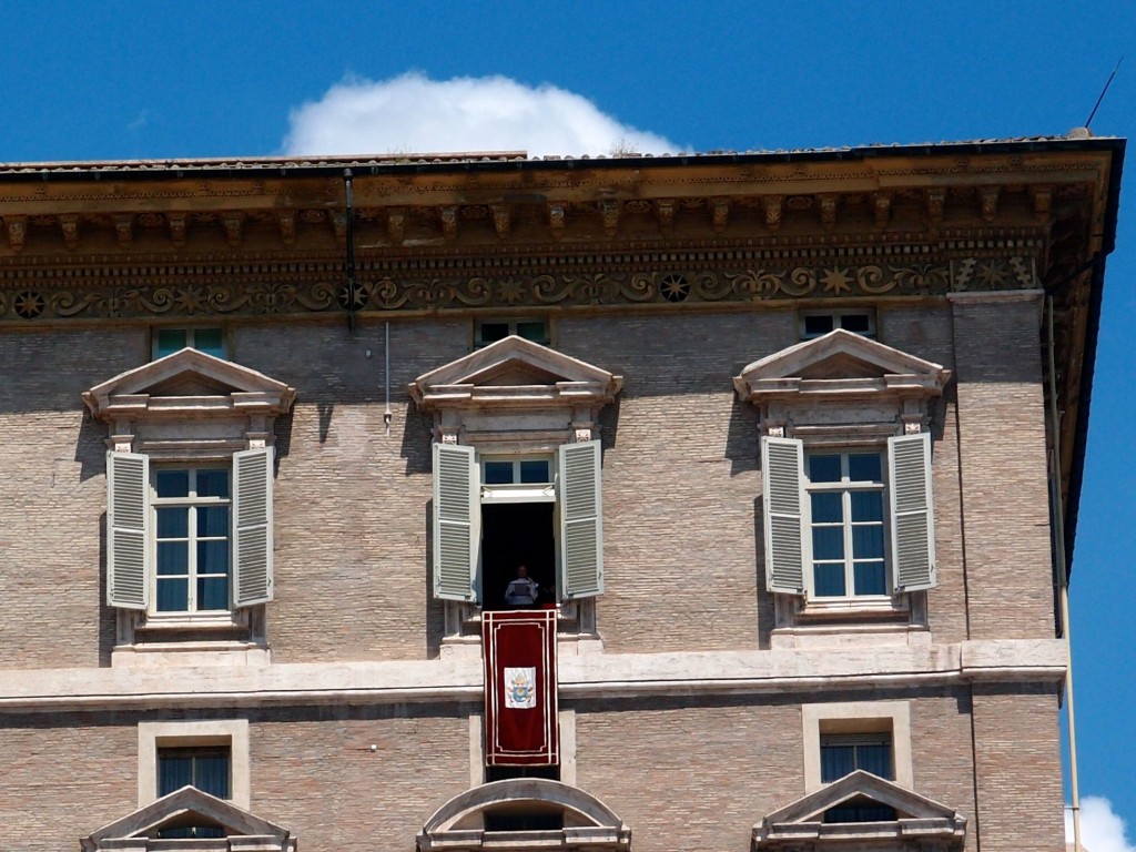 Pope's window, Rome