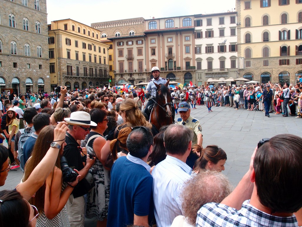 Patron Saint's Day parade, Florence