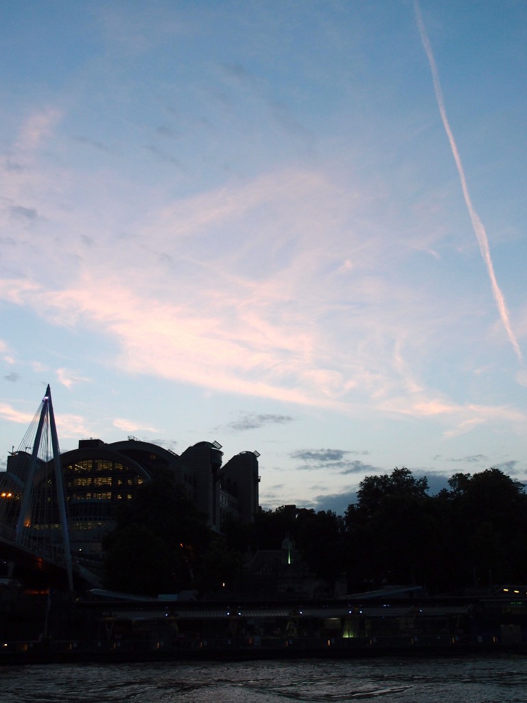 A summer evening in London