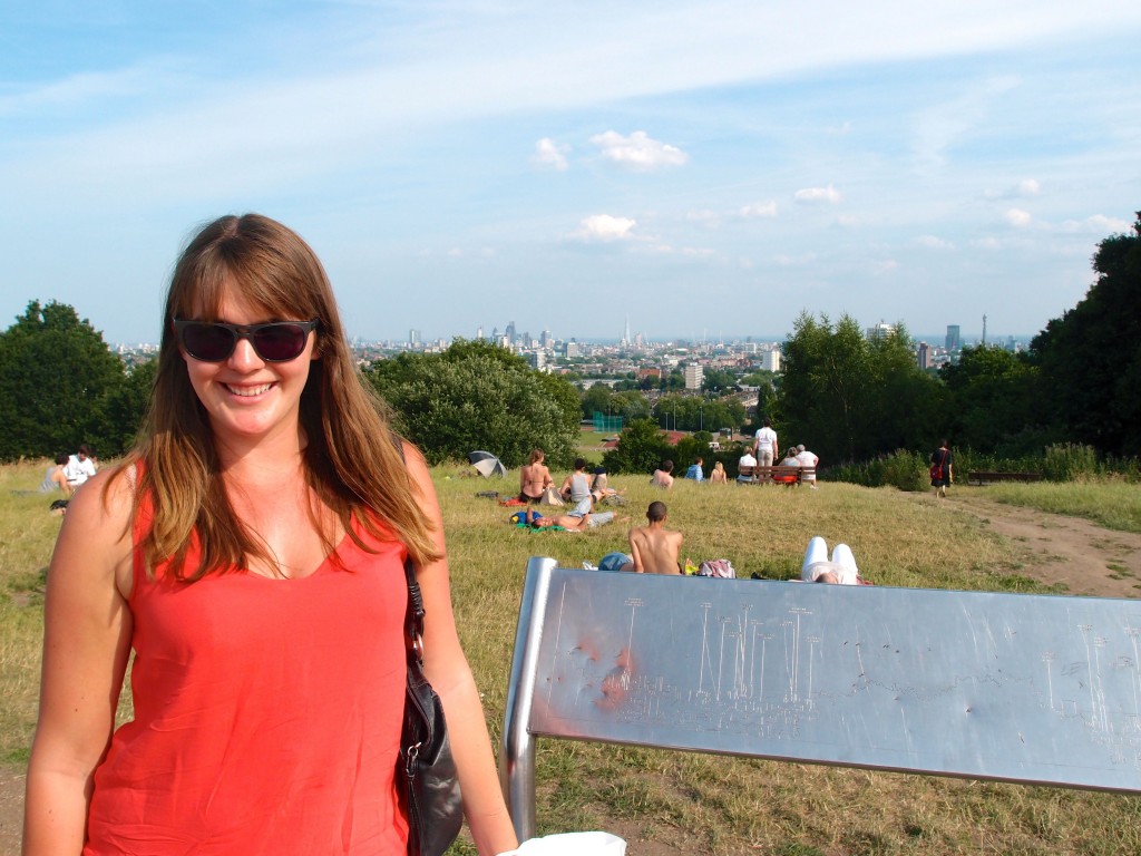 London City View from Hampstead Heath