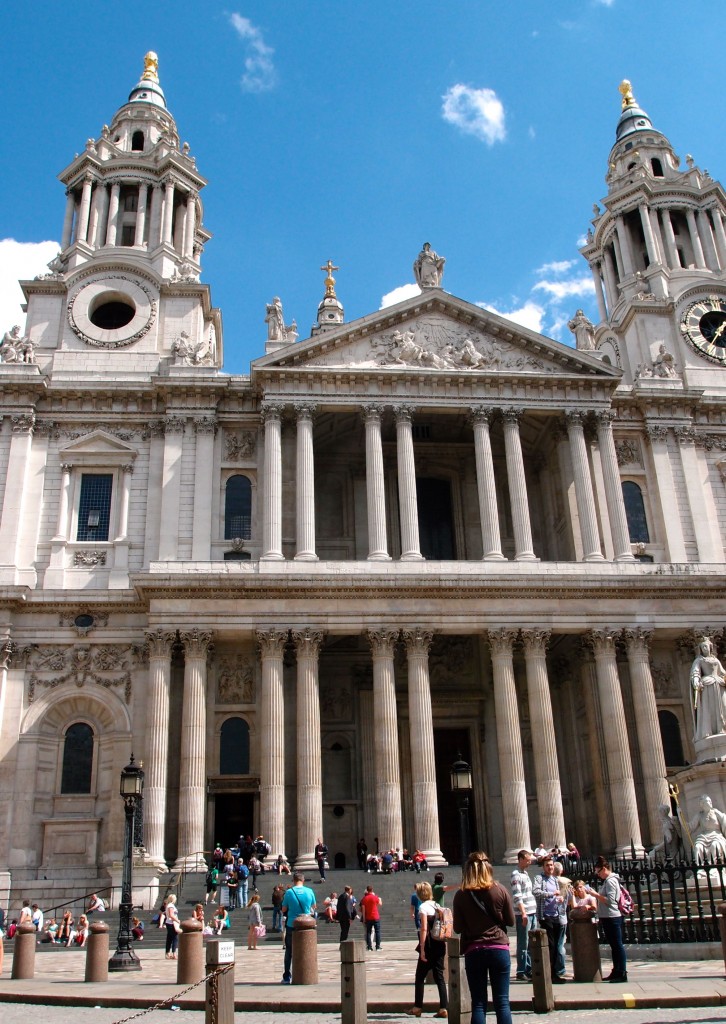 West Front of St Paul's Cathedral, London