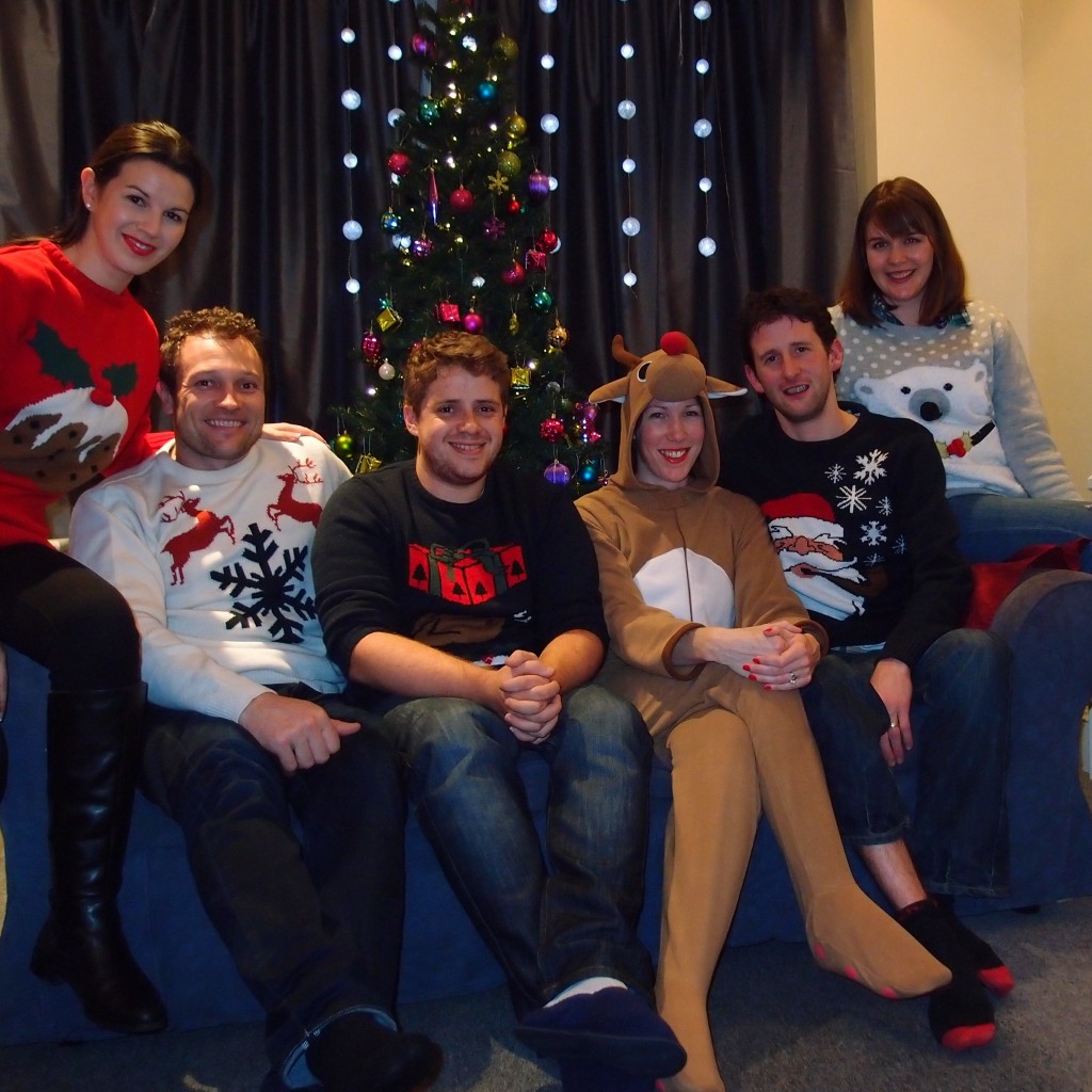 Flat Family Christmas, December 2013