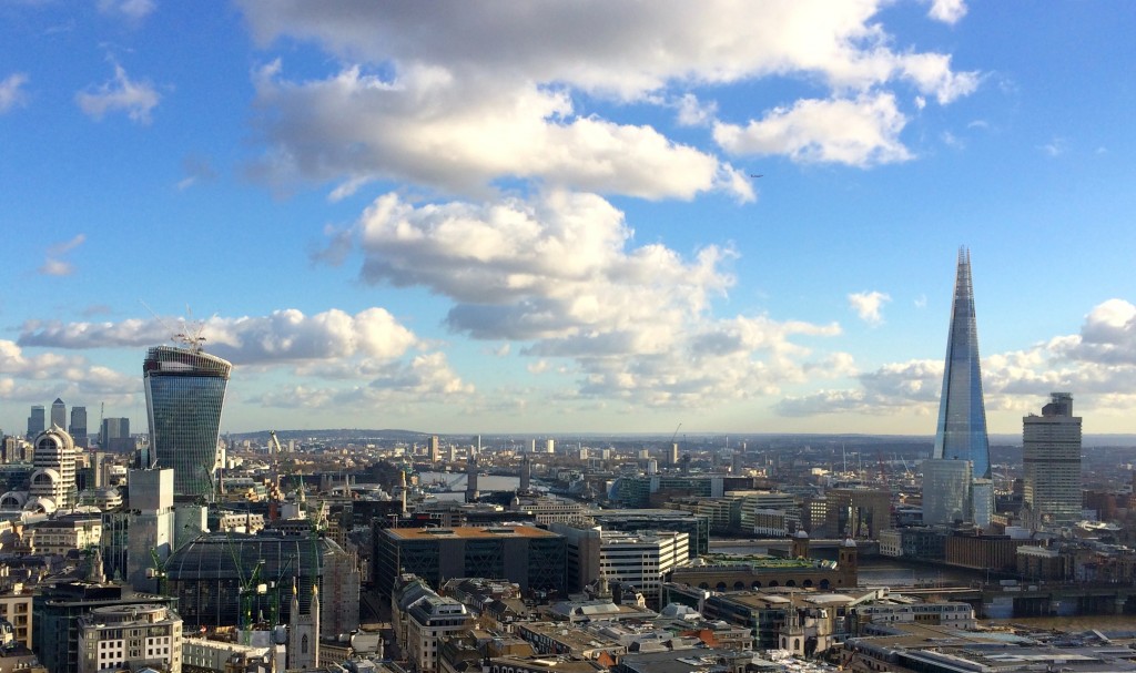 London from St Paul's Cathedral