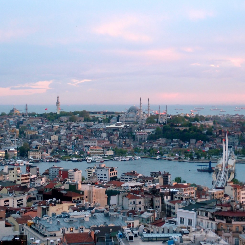 Sunset in Istanbul, Turkey