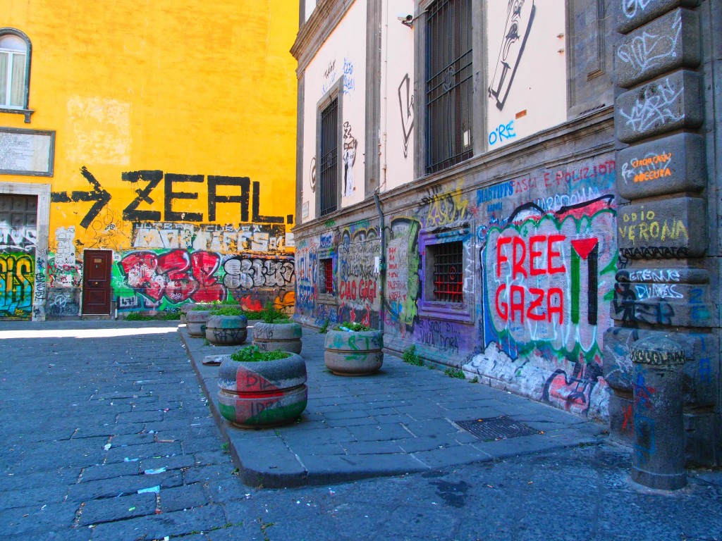 Graffiti, Naples, Italy