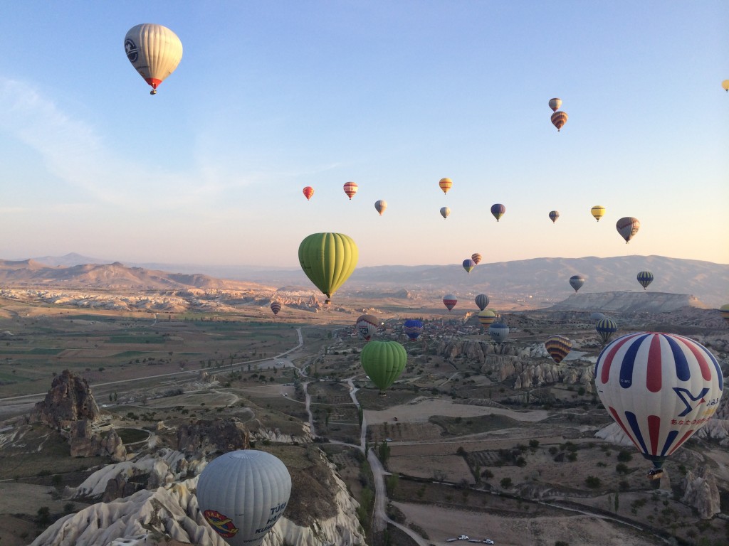 Hot Air Ballooning, Cappadocia, Turkey