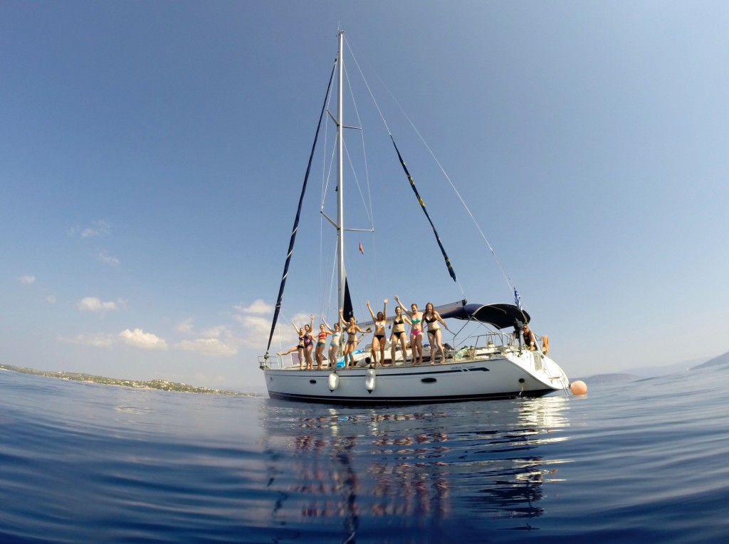 Sailing, Greek Islands, Greece