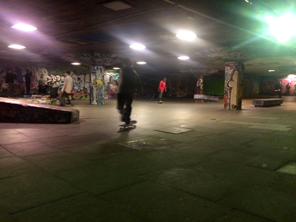 Skate park, Southbank, London
