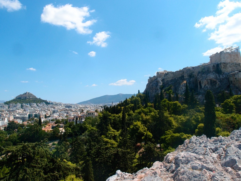 Areopagus Hill, Athens, Greece