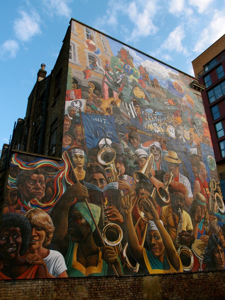 Hackney Peace Mural, London, England
