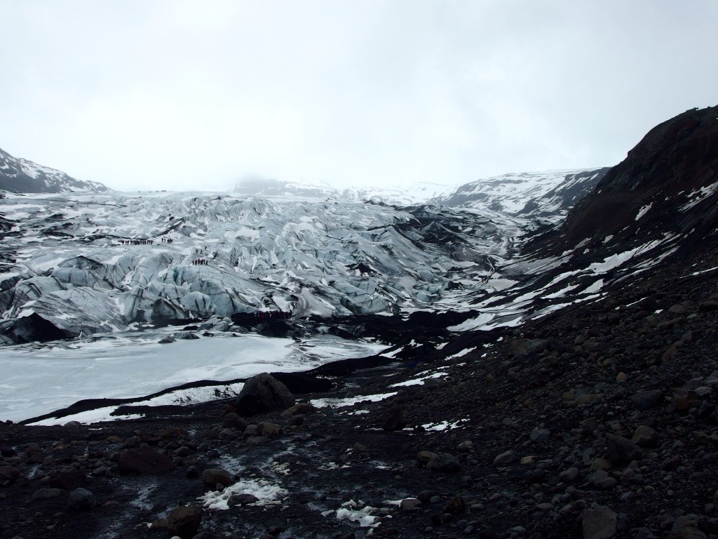 Solheimajokull Glacier, South Coast of Iceland
