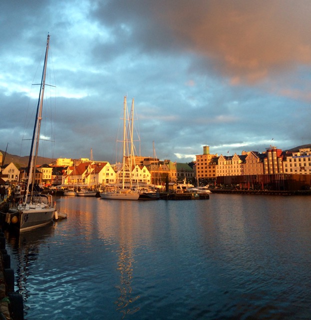 Sunset, Bergen, Norway