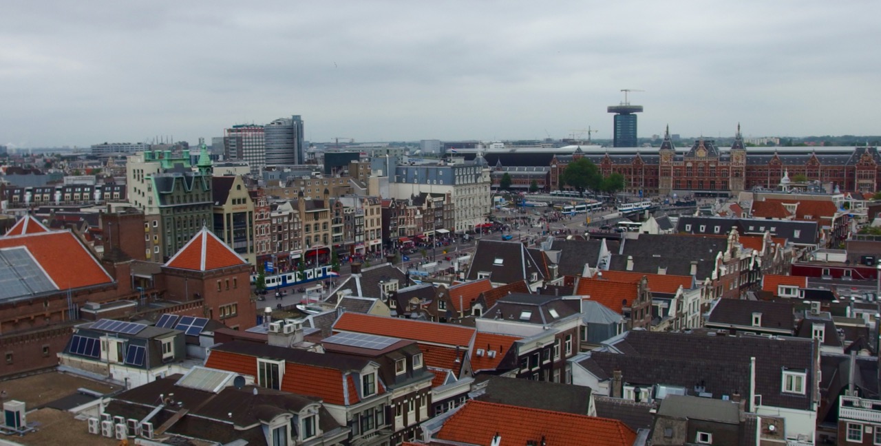Oude Kerk view, Amsterdam, Netherlands