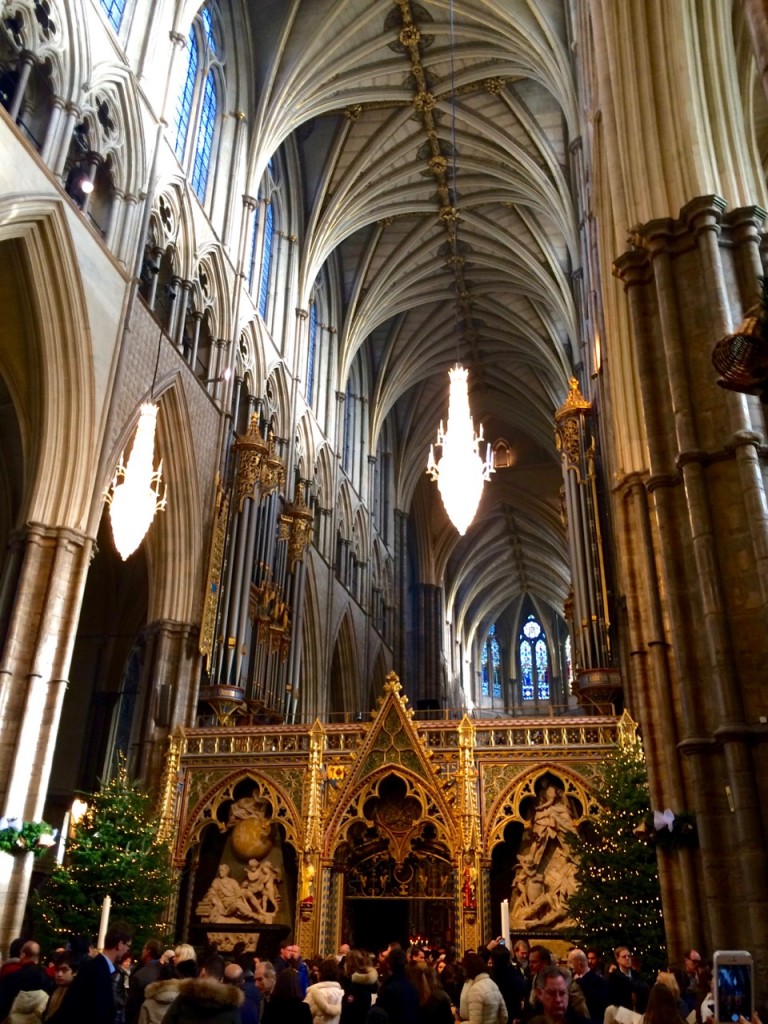 Christmas, Westminster Abbey, London