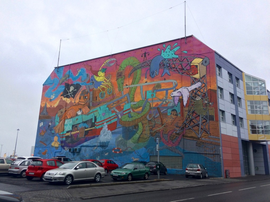 Street Art in Reykjavik, Iceland