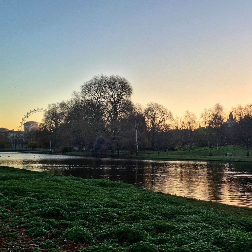 Sunrise, St James Park, London