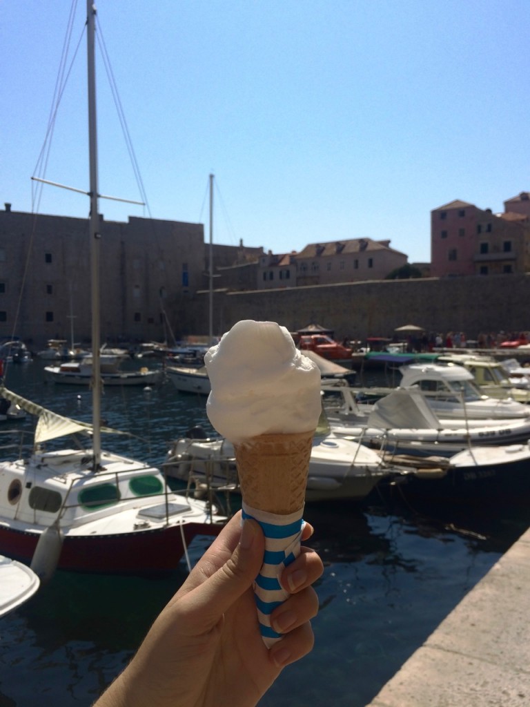 Ice cream, Dubrovnik, Croatia
