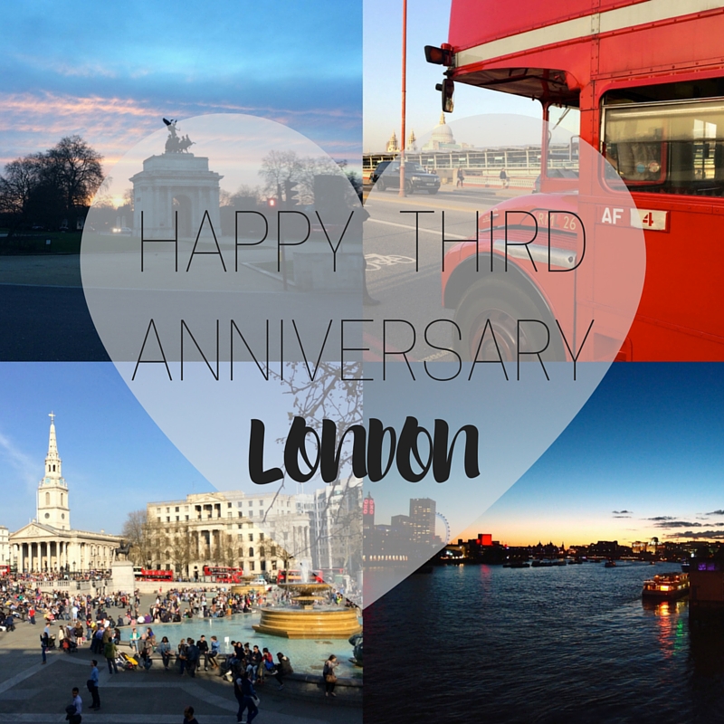 Happy Third Anniversary London
