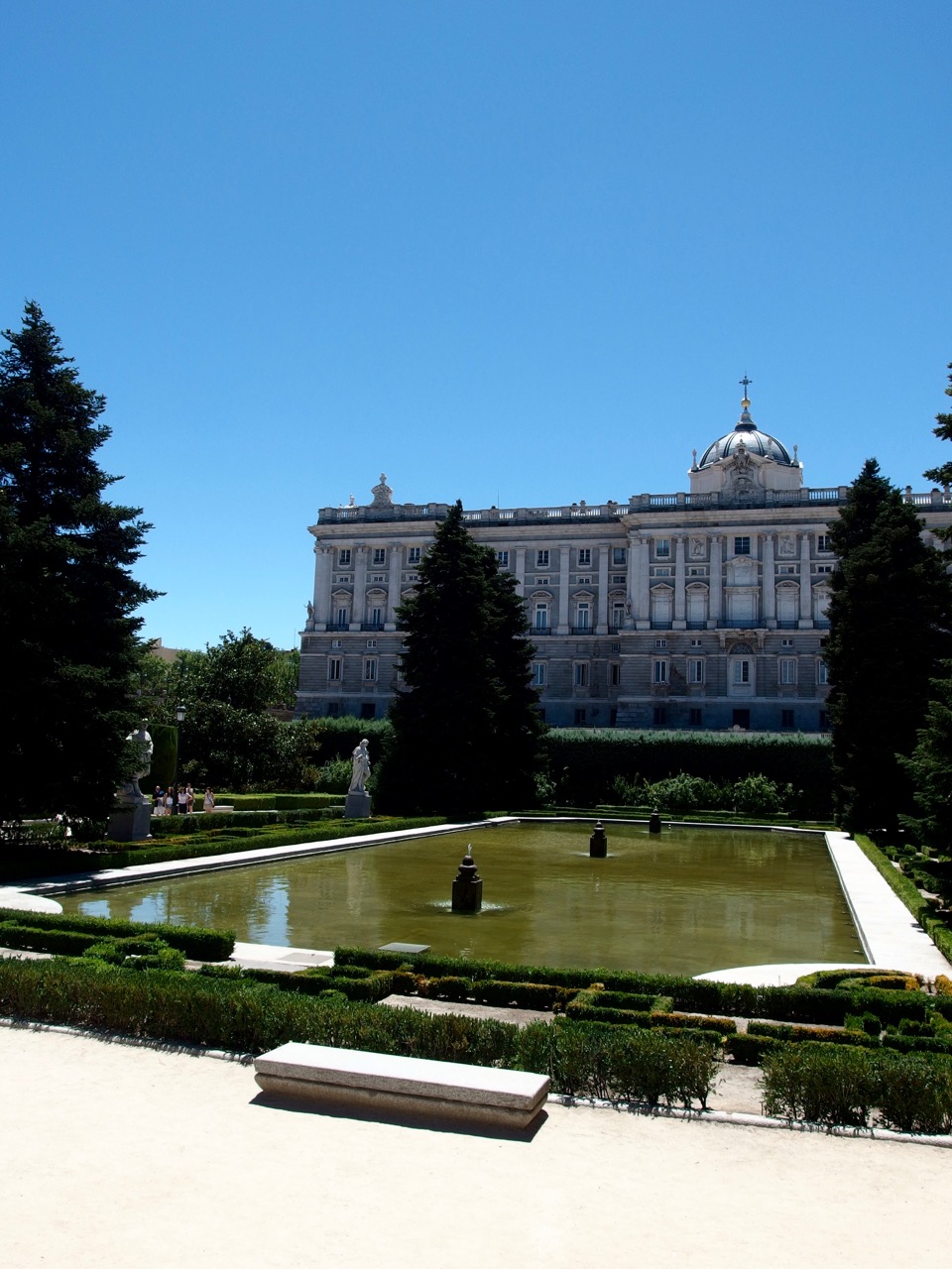 Sabatini Gardens, Madrid, Spain