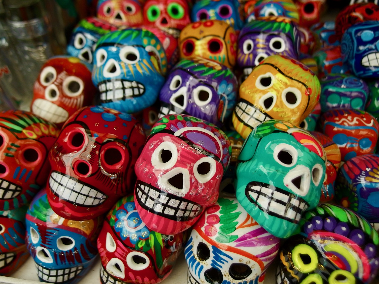 Skulls, Market, Mexico City