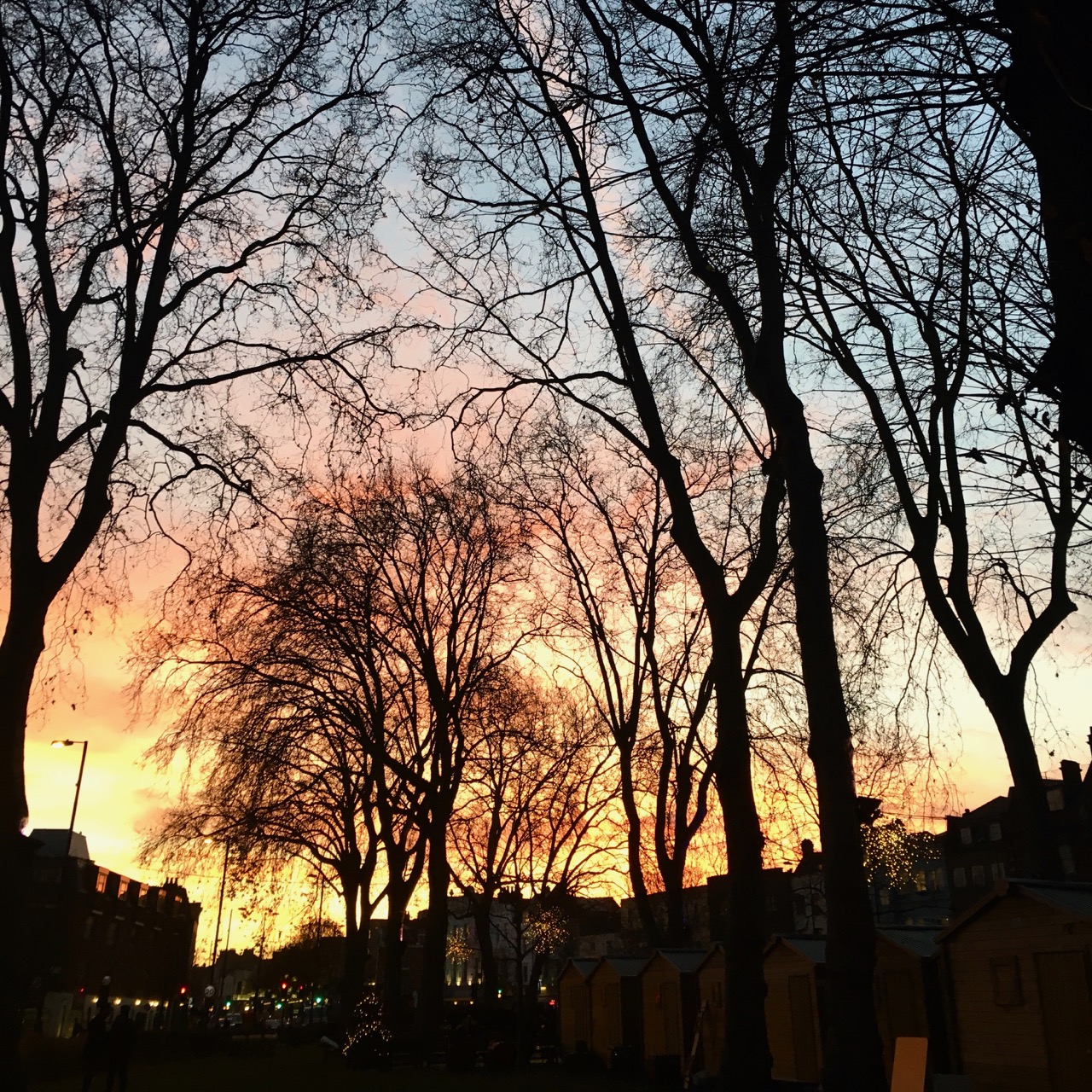 Sunset, Angel, London
