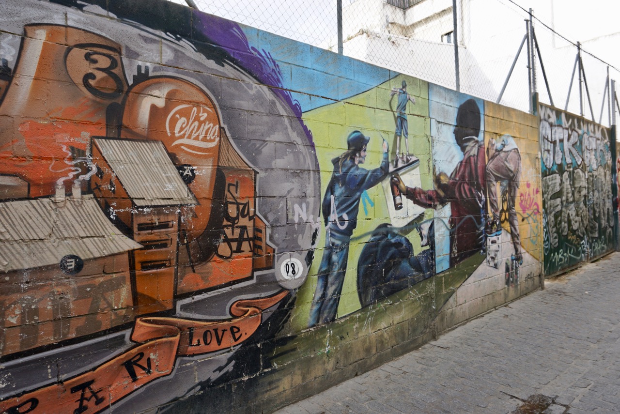 Street art, Seville, Spain