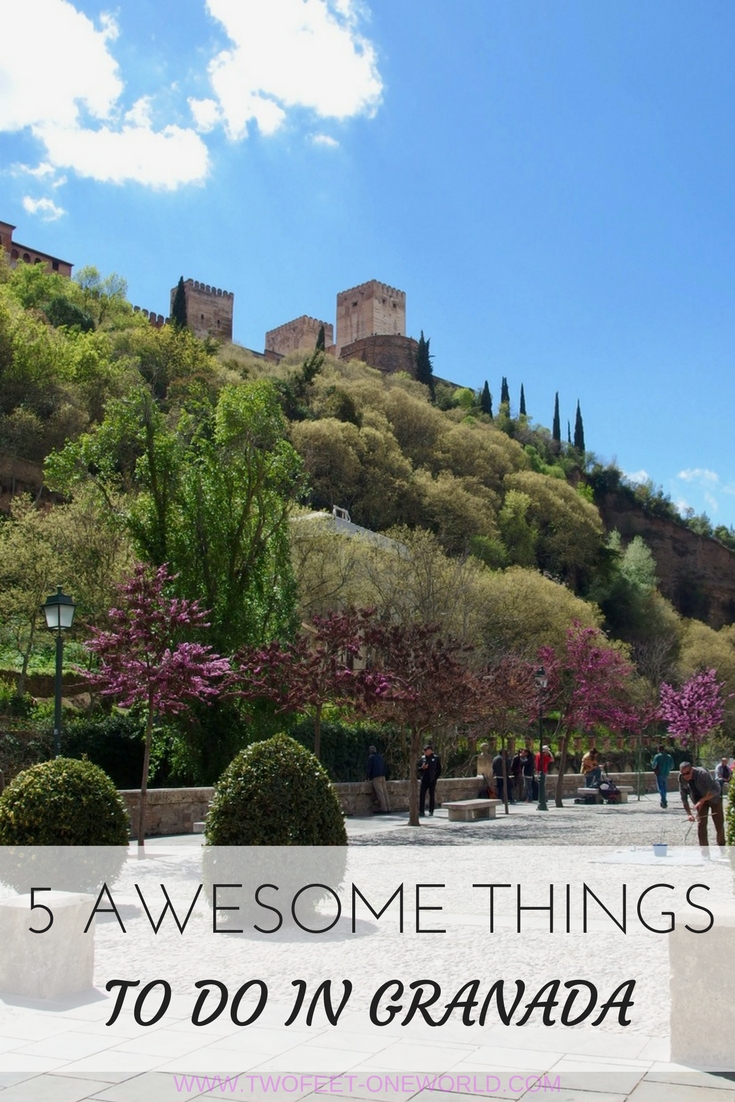 Spain's Granada is a beautiful city with no shortage of activities - here's five awesome things to do in Granada | Two Feet, One World