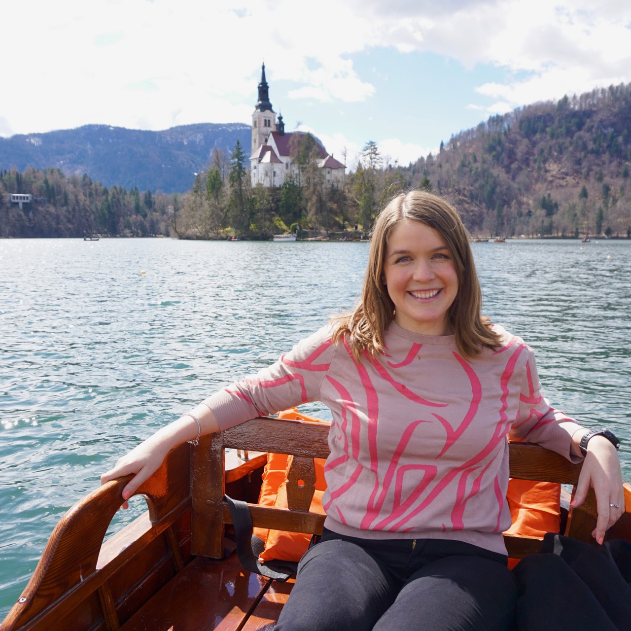 Me, Lake Bled, Slovenia