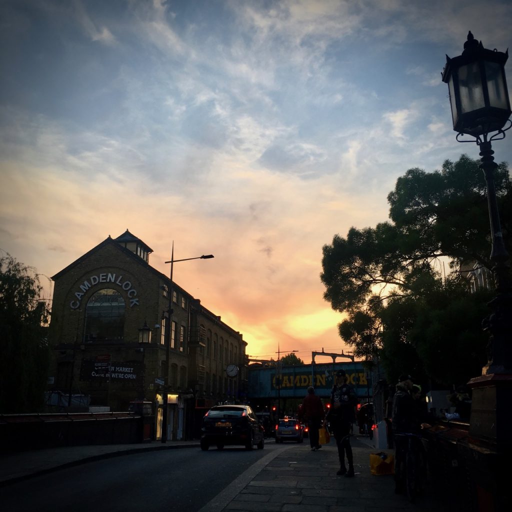 Sunset, Camden, London
