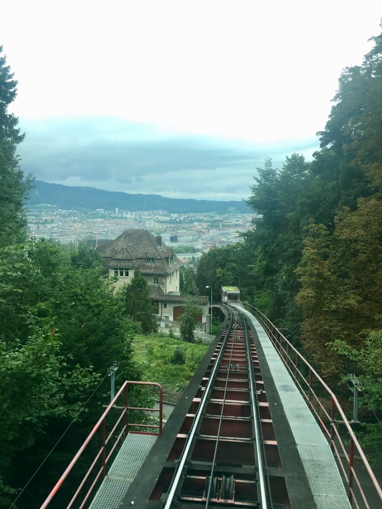 Cable car, Zurich, Switzerland