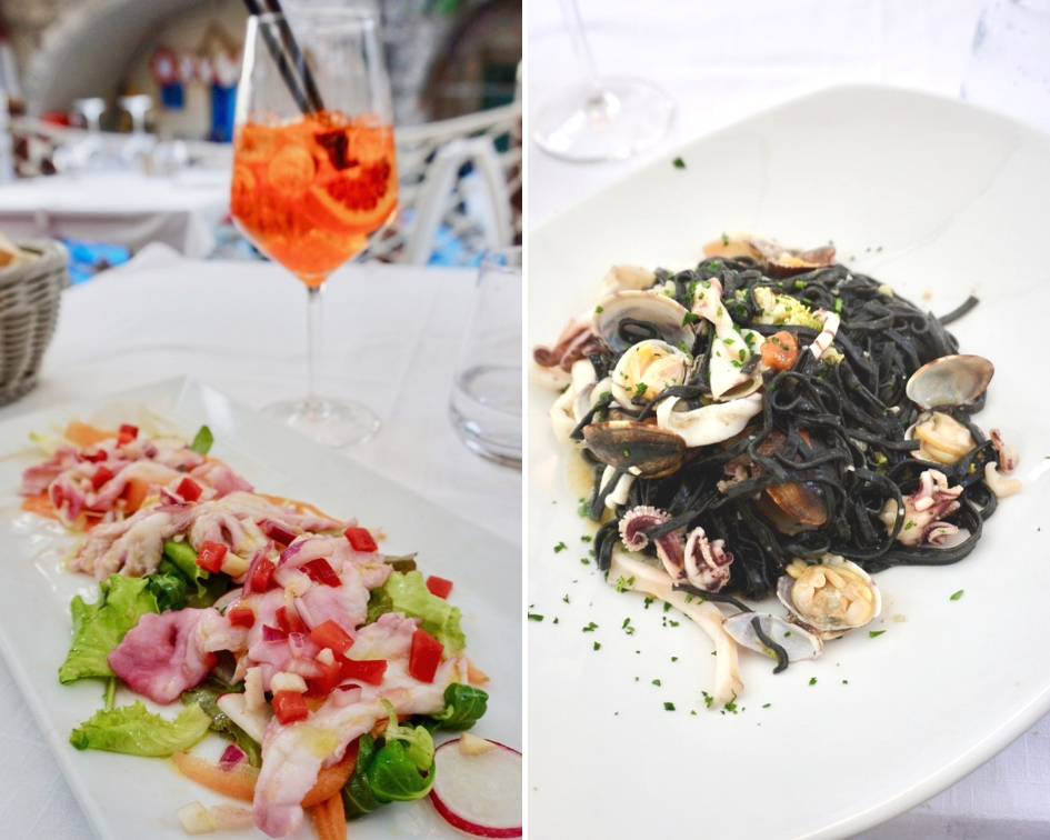 Seafood, Cinque Terre, Italy