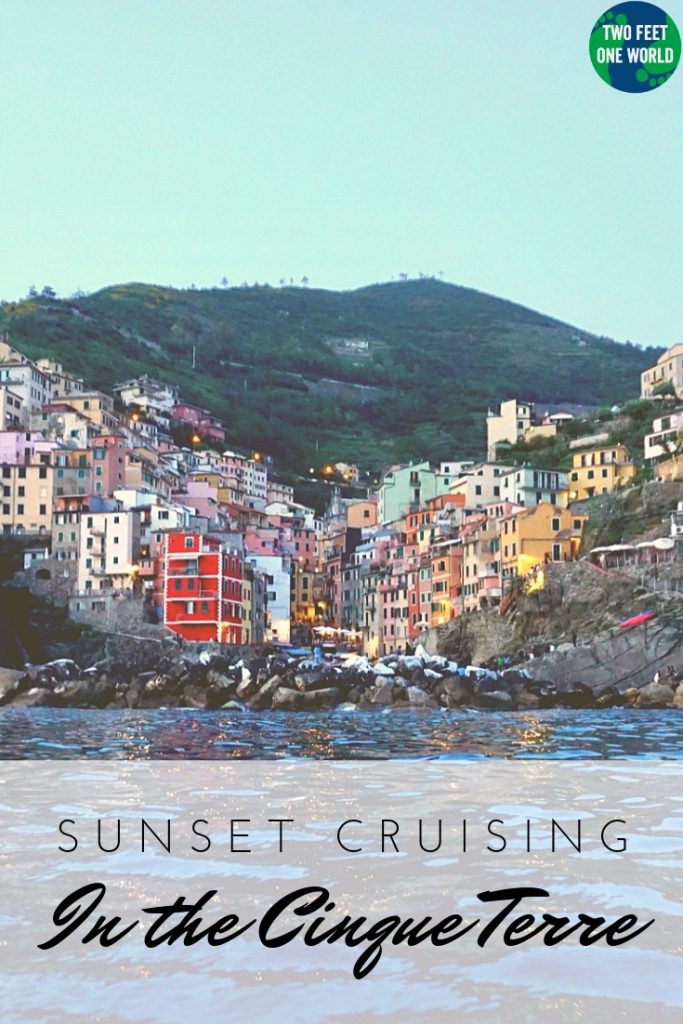 Sunset cruising in the stunning Cinque Terre, Italy | Two Feet, One World