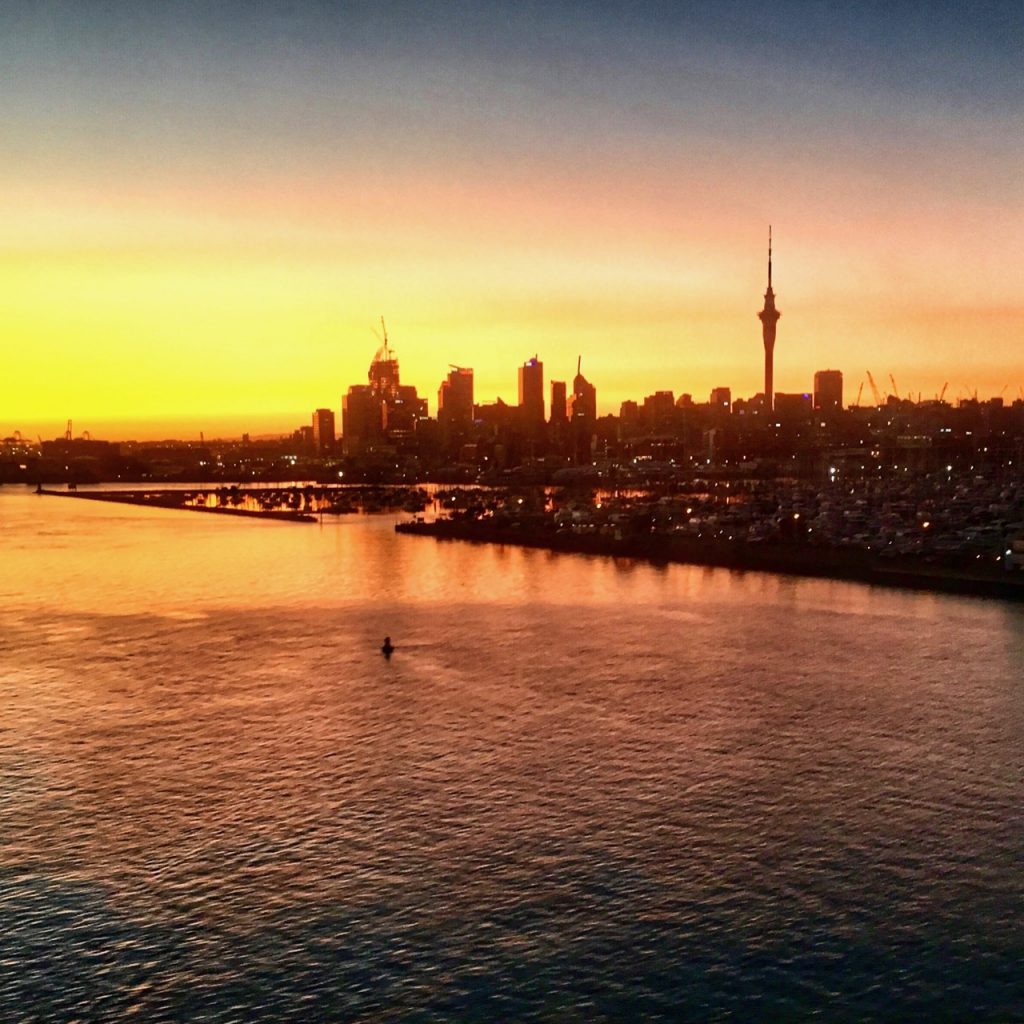 Sunrise, Auckland