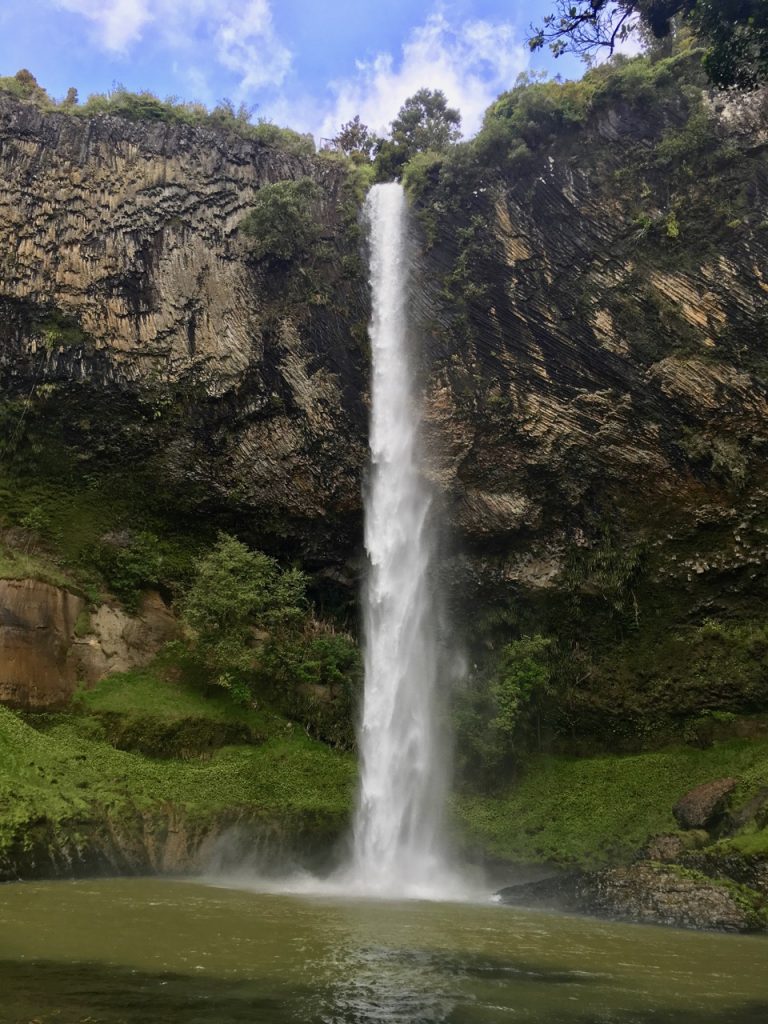 Bridal Veil Falls, Raglan, New Zealand