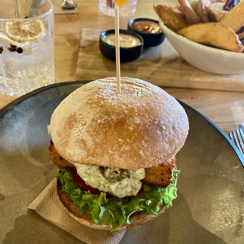 Tofush burger, Vondel, Devonport