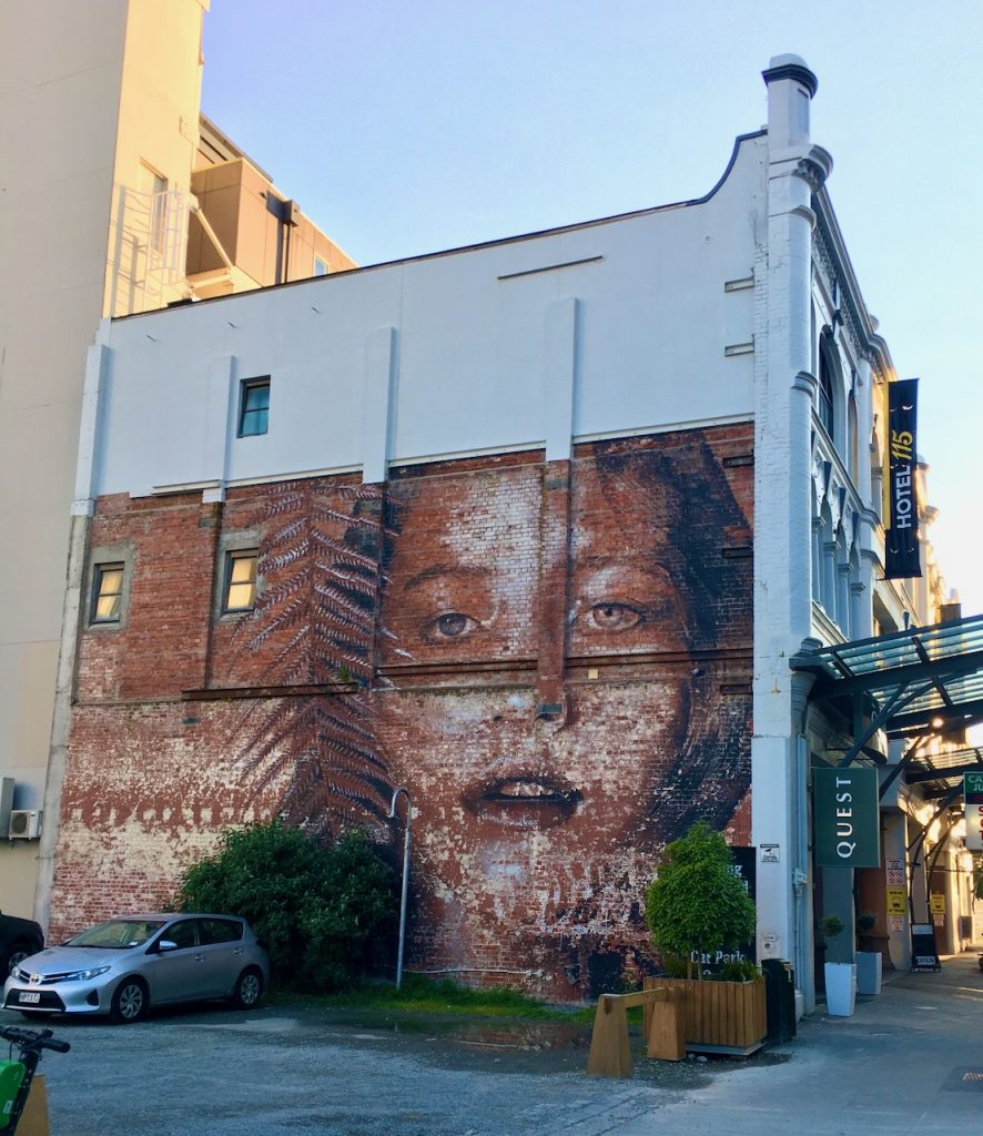 Brick Wall Street Art, Christchurch
